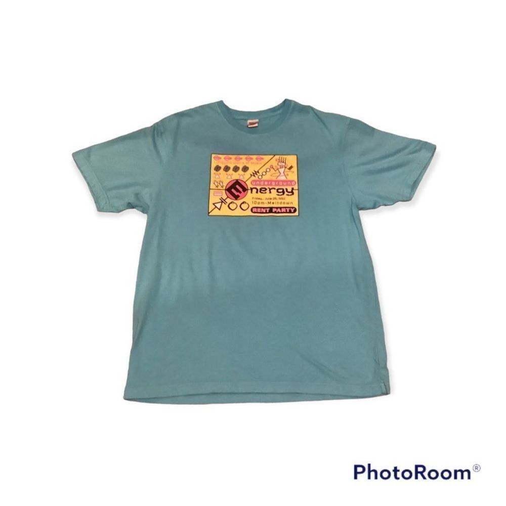 Teal Graphic Short Sleeve Tee